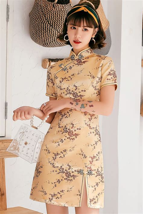 Chinese Dress Modern Chinese Style Dress Modern Dress Chinese Dresses Pattern Cheongsam