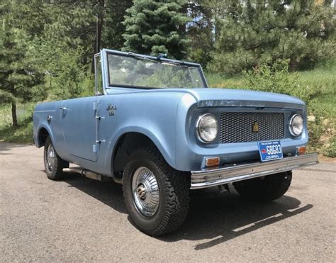 This 1965 International Harvester Scout 80 Is Old School Fancy