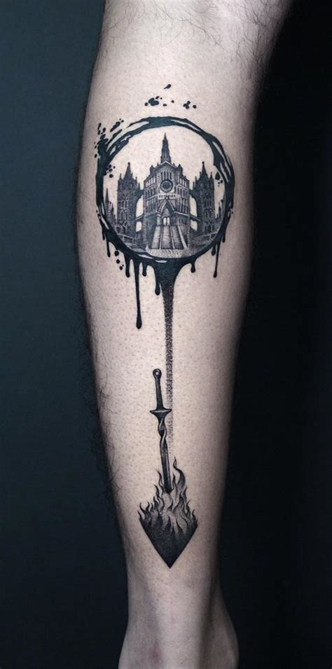 Dark Souls Inspired Tattoo By Natasha From Differentpulses Studio In