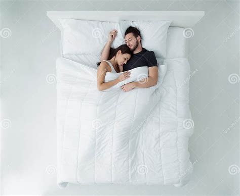 Loving Couple In Bed Stock Photo Image Of Partners 178142108