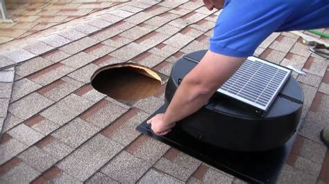 Roof Solar Attic Fan Costco For Dissipate Any Residual