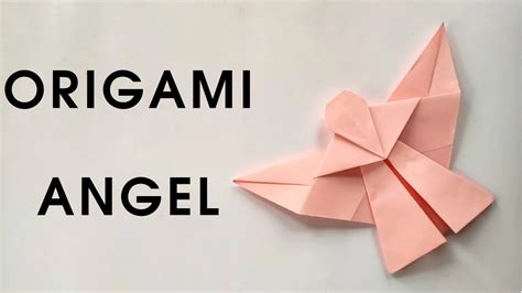 Origami Angel Tutorial How To Make A Paper Angel Youtube