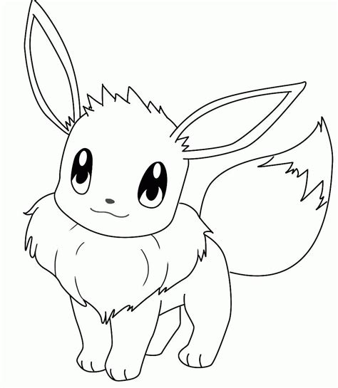 Your kids love many types of pokemon and they also love to draw or paint? Pokemon Coloring Pages Eevee Pokemon Coloring Page Eevee ...