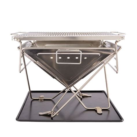 Spinifex Stainless Steel Folding Firepit