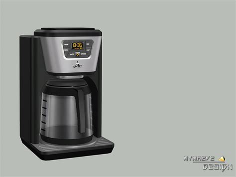 Sims 4 Cc Best Coffee Makers And Espresso Machines All Free Fandomspot