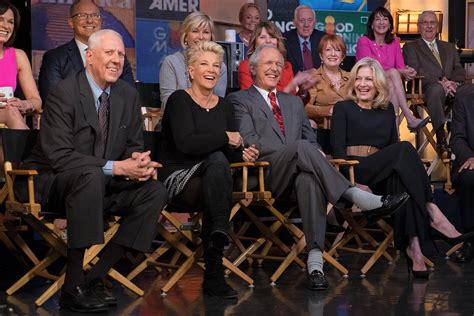 Former Good Morning America Hosts Charlie Gibson Joan Lunden Reunite