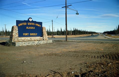 Fort Greely Ak Alaska Us Army Bases History Locations Maps