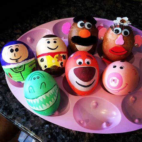 Toy Story Easter Eggs Easter Egg Designs Easter Egg Decorating