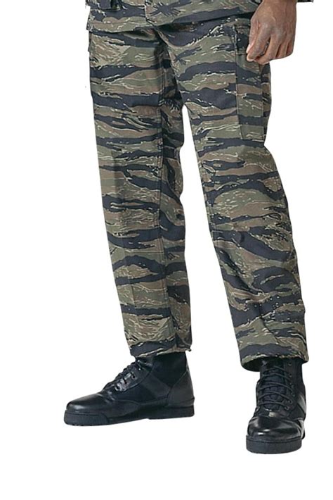 Tiger Stripe Camo Bdu Pants Military Fatigues Walmart Com
