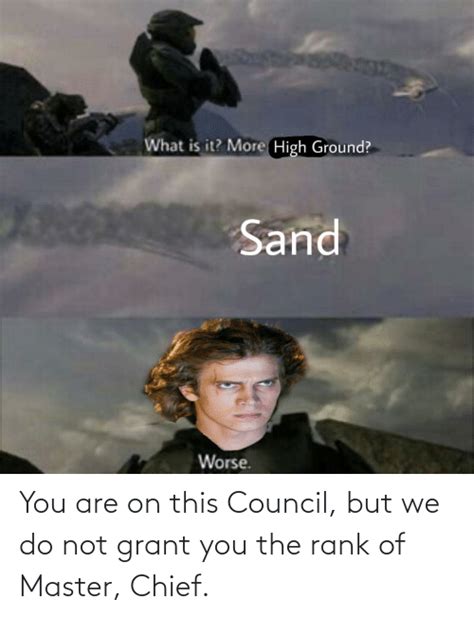 You Are On This Council But We Do Not Grant You The Rank Of Master