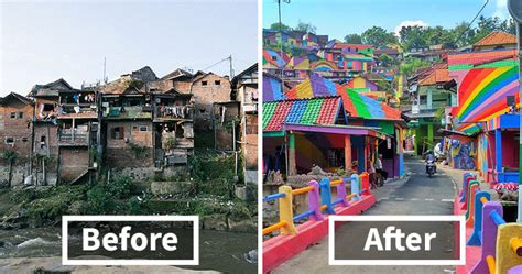 Governo Investe 22 Mil Dólares E Transforma Favelas Na Indonésia