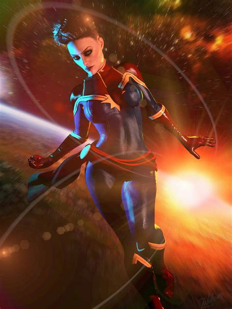 Captain Marvel by Zulubean on DeviantArt