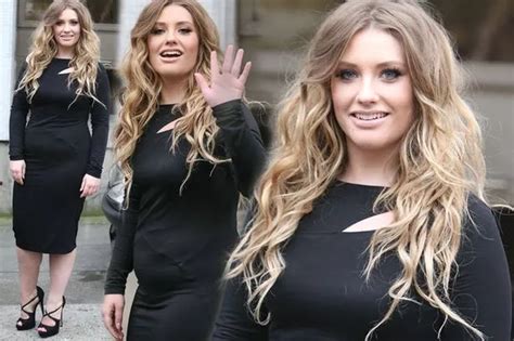 brit nominee ella henderson shows off her curves in a hot black dress irish mirror online