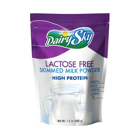 Dairysky Skim Milk Powder Lactose Free Oz Dry Powdered Milk Non