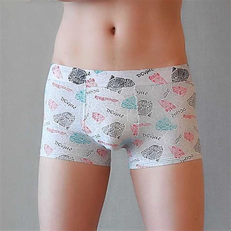 2018 Panties Mens Underwear Nylon Boxers Men Sexy Boxers Ventilate Plus Size Boxers S Xl