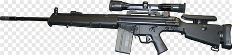 Assault Rifle Wikimedia Commons Hd Png Download 2494x596 932843