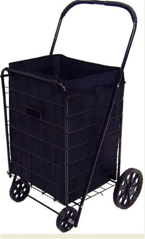 Laundry baskets exchange from the wide range of products in home store. Shopping Cart Liner Folding Wheel Trolley Basket Black ...