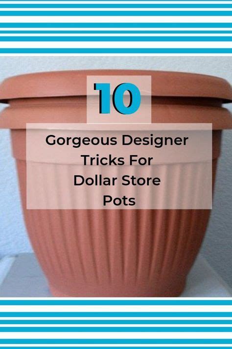 At dollar store crafts, we are committed to helping you find ways to make your house into the home you want it to be using a combination of smart buys, clever crafting, and good planning. 10 DIY Plastic Flower Pot Makeover Ideas | Dollar stores
