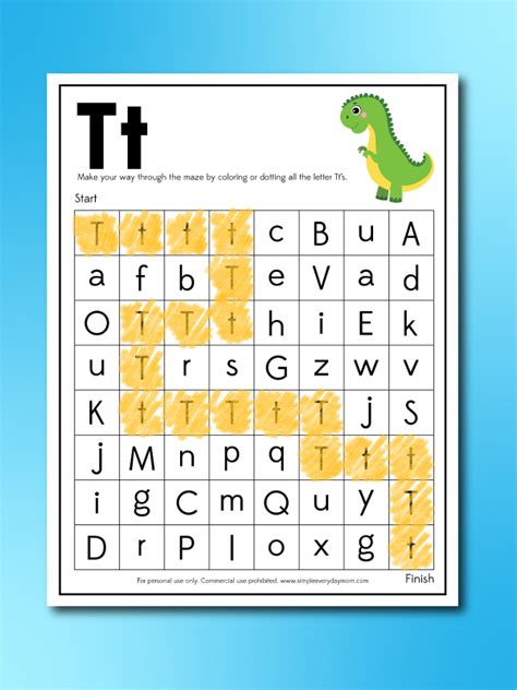 Free Printable Dinosaur Worksheets For Kids