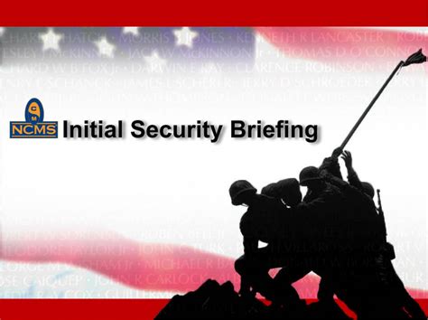 Ppt Initial Security Briefing Powerpoint Presentation Free Download