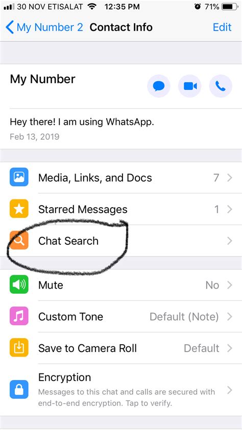 How To Search Messages From Specific Contact In Whatsapp Iphone Or Ios App