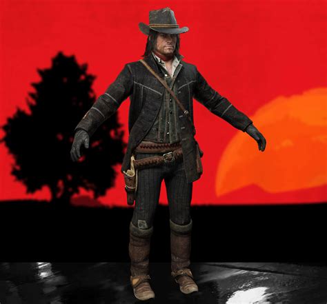 Red Dead Redemption John Marston Cosplay Costume Ubicaciondepersonas