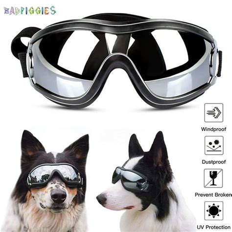 Badpiggies Dog Goggles Medium To Large Breed Dogs Uv Resistant