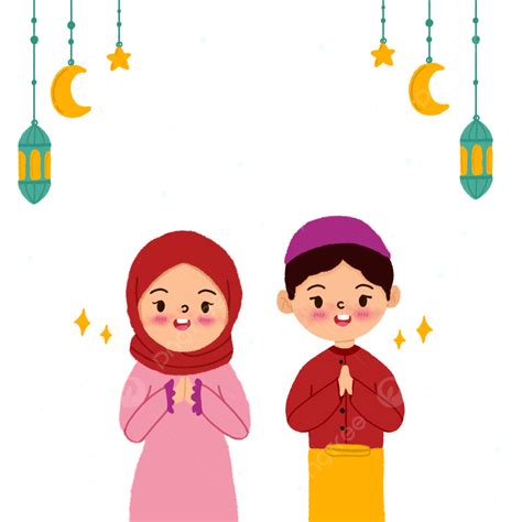 Ilustrasi Marhaban Yaa Ramadhan Kids Ramadan Salam Anak Anak Png