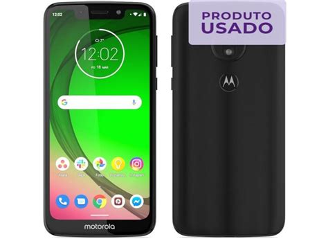 Smartphone Motorola Moto G G7 Play Usado 32gb 130 Mp Com O Melhor