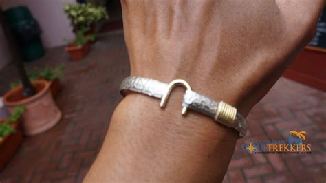 Silver And Gold Hook Bracelet From Liberty Jewelers St Thomas