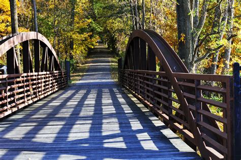 Autumn Bridge Free Stock Photo Public Domain Pictures