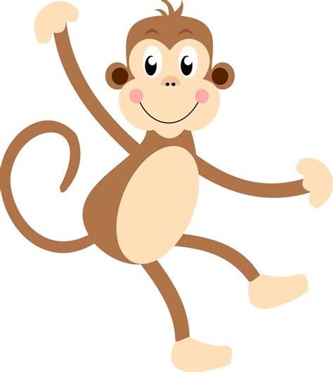 Monkey Clipart Jungle Animal Monkey Jungle Animal Transparent Free For