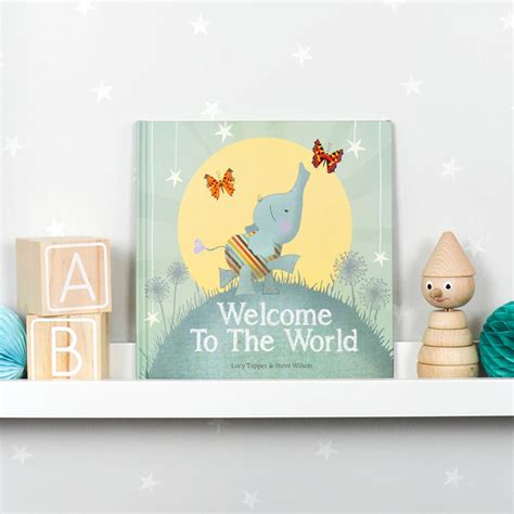 Welcome To The World New Baby Arrival T Book By From You To Me