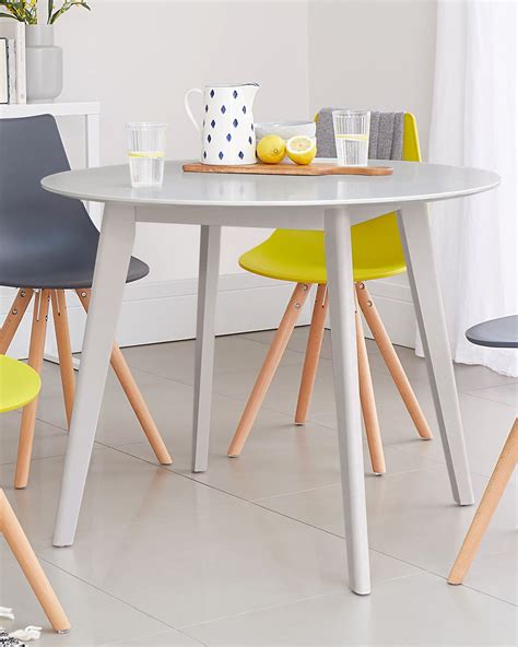 Grey Round Dining Table And Chairs The Gray Barn Abernathy Modern Round Dining Set Overstock