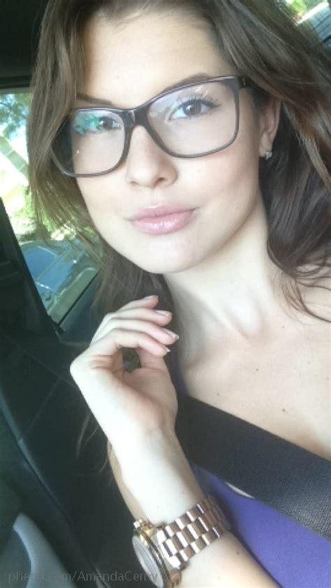 Shes A Cutie Even With Glasses Amanda Cerny Womens Glasses Girls