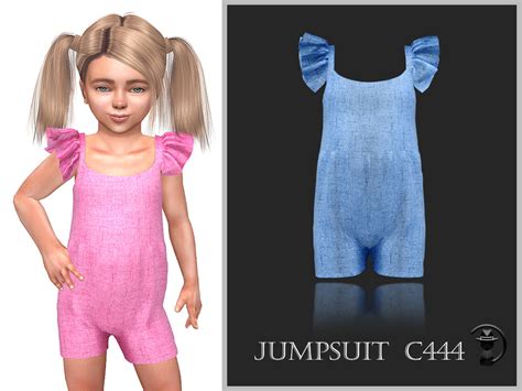 Jumpsuit C444 By Turksimmer At Tsr Sims 4 Updates