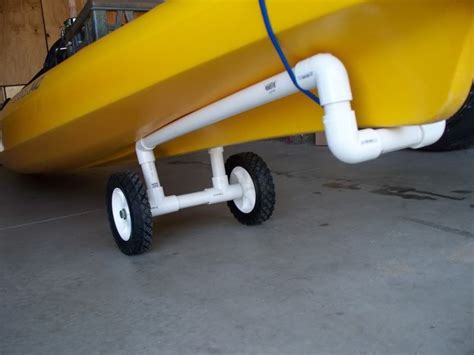 My Diy Kayak Cart For My Tarpon 140 Kayak Cart Kayak Storage Kayak