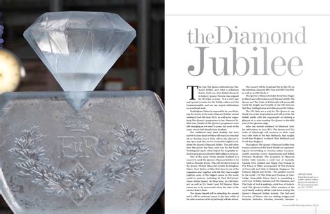 The Diamond Jubilee Royal Life Magazine