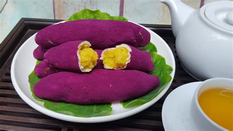 Cách Làm Bánh Khoai Lang Tím Hàn Quốc Đơn Giản Tại Nhà Góc Bếp Nhỏ YouTube