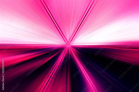 Abstract Radial Zoom Blur Surface In Dark Pink And Light Pink Tones A