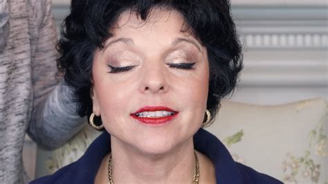 Glam Makeup On My Mom Makeup For Mature Skin Over 50 Youtube
