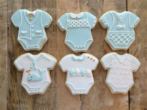 Baby Boy Onesies Baby Shower Cookies Baby Cookies Sugar Cookie