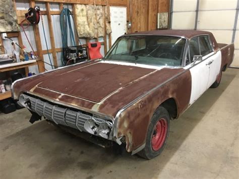 1964 Lincoln Continental - 430V8 Arctic White w/Black ...