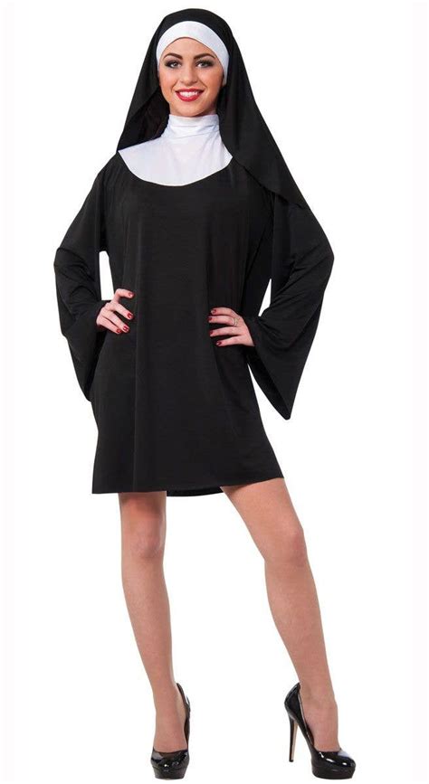 Adult Short Nun Costume Religious Nun Cheap Women S Costume