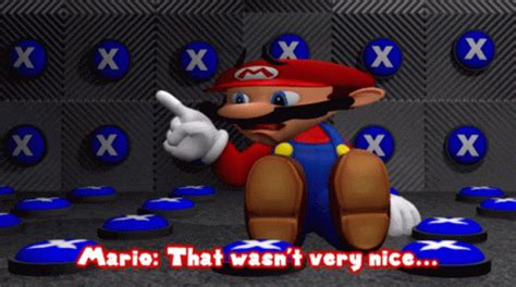 Smg Mario Gif Smg Mario That Wasnt Very Nice Discover Share Gifs