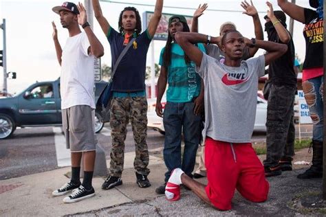 Scenes Of Chaos Unfold After A Peaceful Vigil In Ferguson The New
