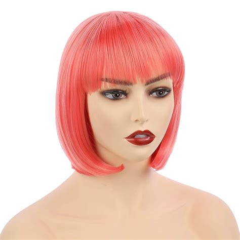 Onedor 10 Short Straight Hair Flapper Cosplay Costume Bob Wig T1641