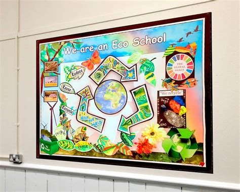 Eco School Display School Displays School Murals Display Boards For