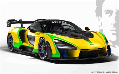 Mclaren Senna Livery Design Super Sport Cars Cool Sports Cars Cool