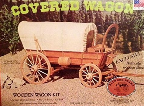 Online Store Covered Wagon 5014 Wooden Wagon Kit By Allwood By